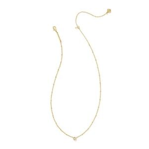 Kendra Scott Mady Cubic Zirconia
Pendant Necklace - Gold: 14K Gold Over
Brass 🆕